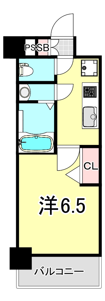 ＭＡＸＩＶ尼崎の間取り