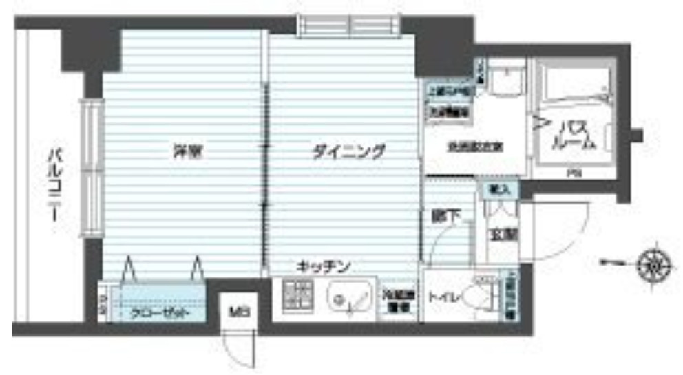 フェニックス方南町弐番館の間取り