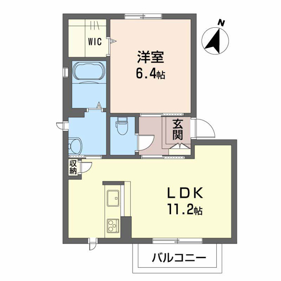 【間取り】 | シャーメゾン吉尾 | 間取りです