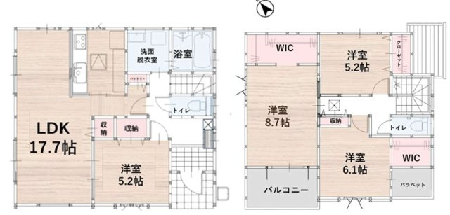 春日市平田台2丁目1期1号棟