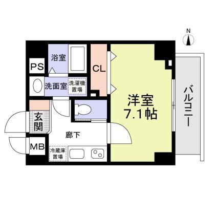 テオリア府中の間取り