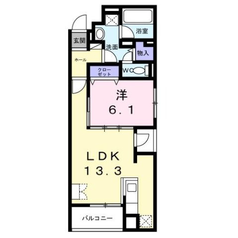 カーサ　コロレの間取り