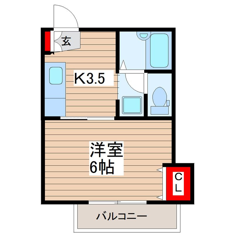 光陽レジデンスの間取り
