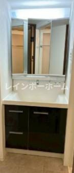 プロスタイルウェルス東武練馬Ⅱの独立洗面台