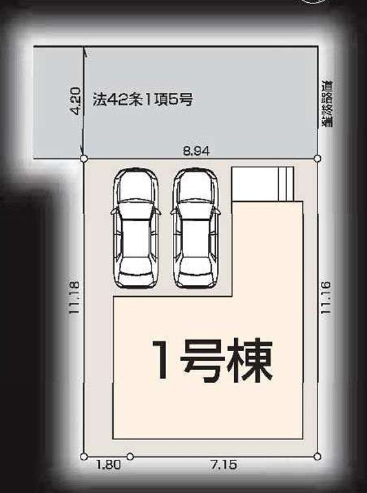 【仲介手数料無料】Livele Garden.S　狭山市南入曽第４　全１棟　の区画図