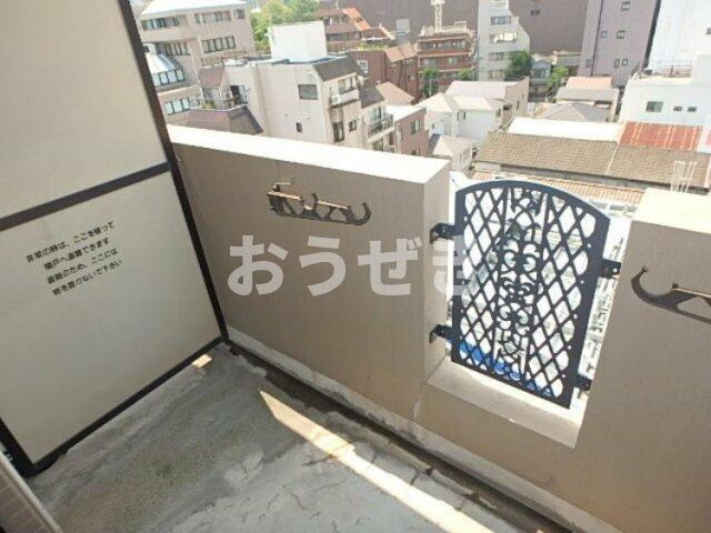 メインステージ早稲田のバルコニー
