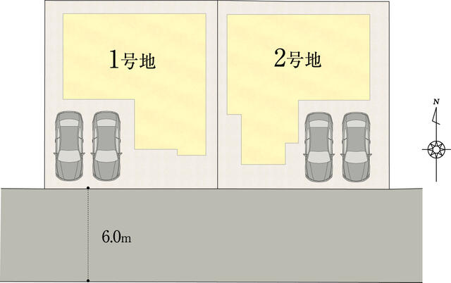 【区画図】 | 高知市海老ノ丸/2号地