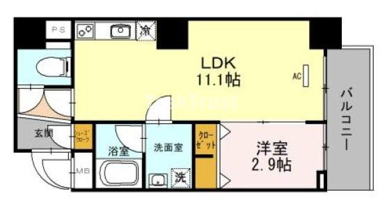 【間取り】 | M:COURT新町