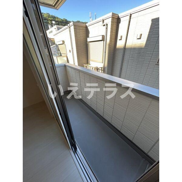 グレイスコート神戸山本通のバルコニー