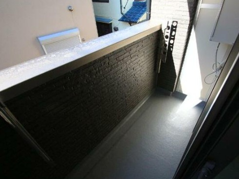 サンドニエル西尾久のバルコニー