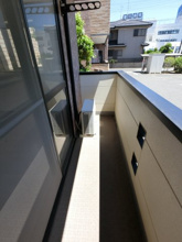 【バルコニー】 | ※角部屋の写真です