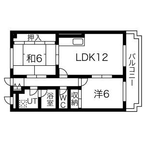 フォーレストコートA棟の間取り