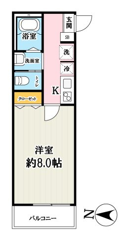 (仮称)キャメル北小岩2の間取り