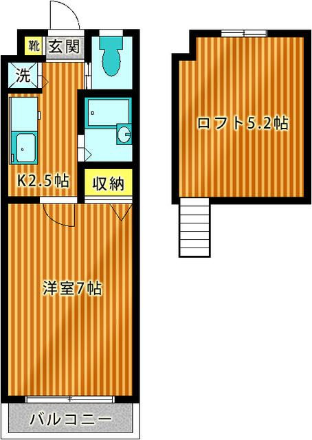 メゾン・ラフィーネの間取り