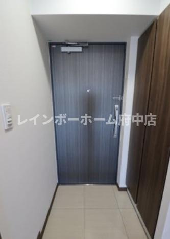 GENOVIA白糸台skygardenの玄関