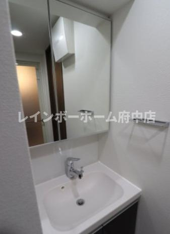 GENOVIA白糸台skygardenの独立洗面台