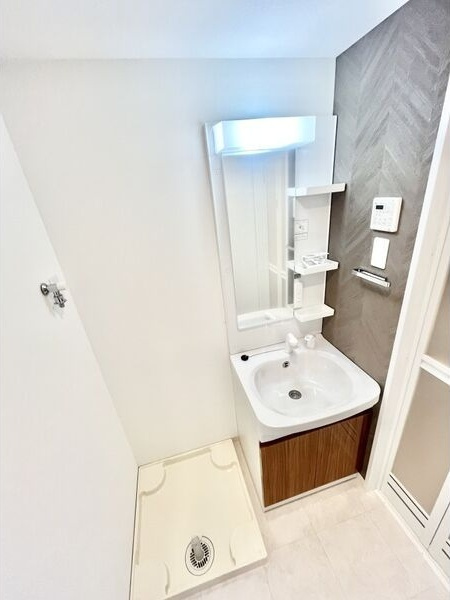 S-RESIDENCE堀田Northの洗面所