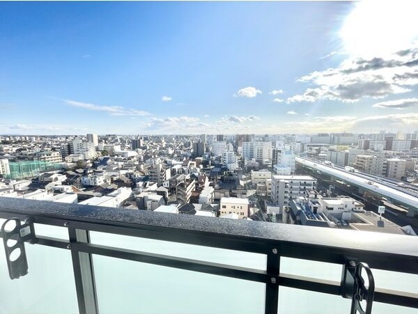 S-RESIDENCE堀田Northのバルコニー