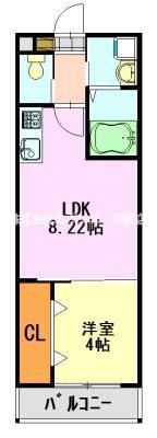 【間取り】 | ルミエールB棟