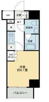 ＫＤＡ　ＧＯＴＥＮＹＡＭＡの間取り|間取りです。