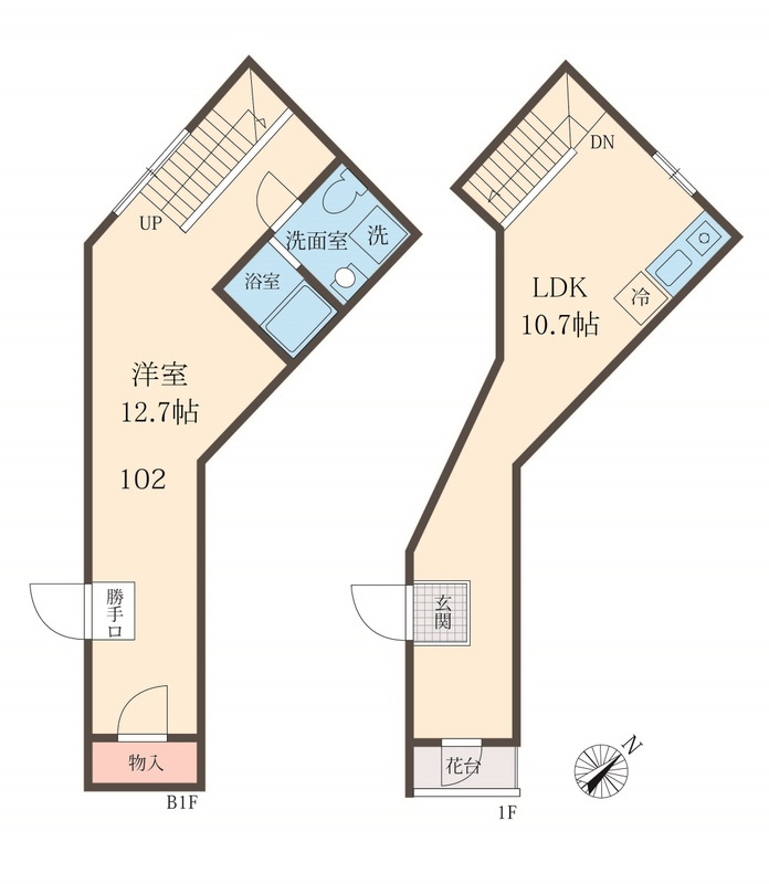シンフォニア八広の間取り