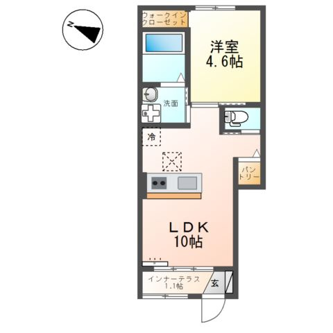 コンフォーレ・Ｍの間取り