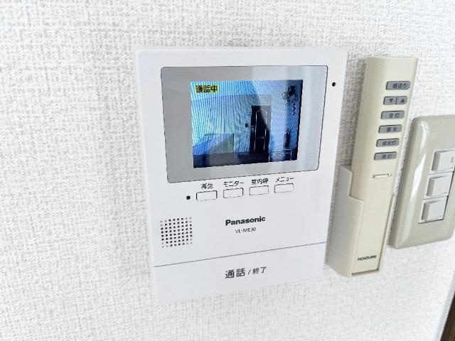 サニーパレス北野Ｃの内装|カメラ付インターホン