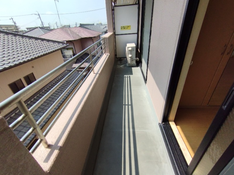 グランチェスタＡのバルコニー
