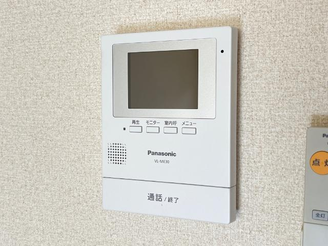 サンタプレイス岡崎の内装|カメラ付インターホン
