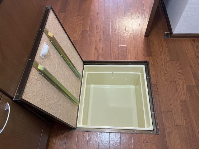 クレールスクエアの収納|床下収納