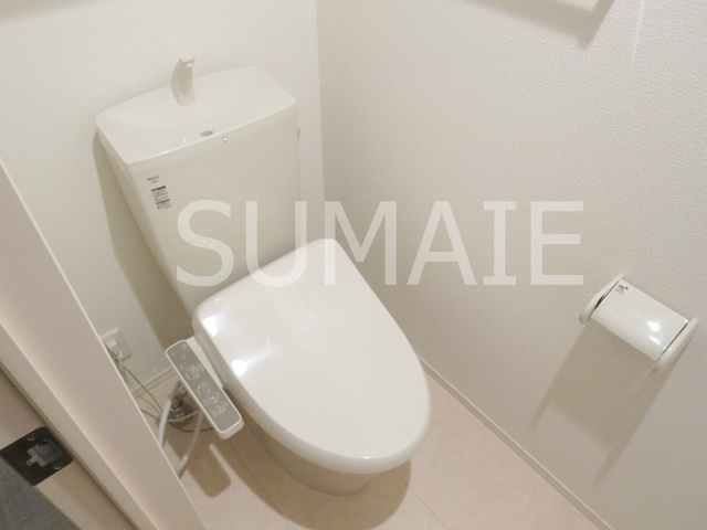 エトス　レヴァンのトイレ|温水洗浄便座完備です。