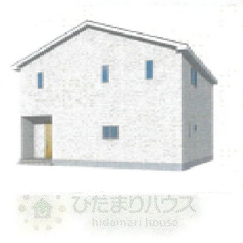 野田市中里第6　新築戸建　5号棟の外観パース|現状と異なる場合がございます。
