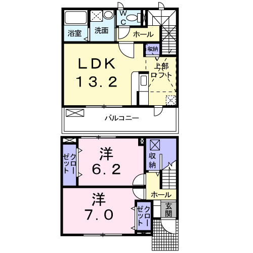ミノルの間取り