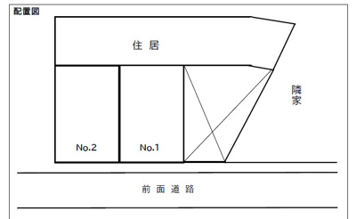 【区画図】 | 仏向町福田駐車場