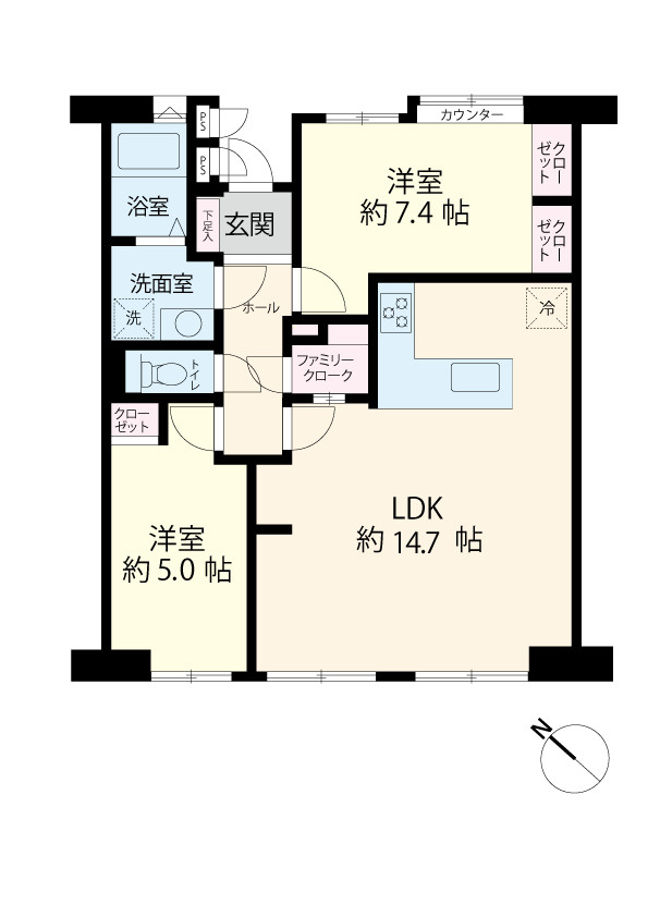 7号棟10階65.07㎡
