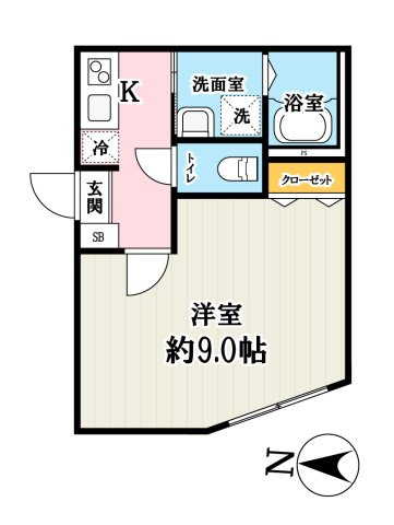 (仮称)キャメル北小岩2の間取り