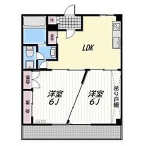 ｍａｇｎｏｌｉａ　ｈｏｕｓｅの間取り|間取りです。