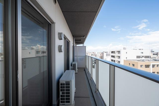 台東区蔵前４丁目の賃貸マンションのバルコニー