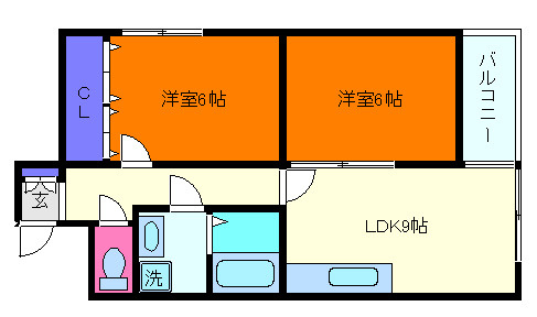 シャルマン王子公園の間取り