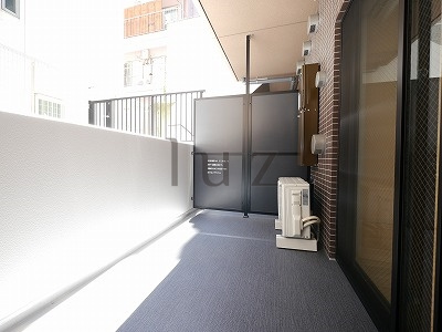 ベルシード横濱新町のバルコニー