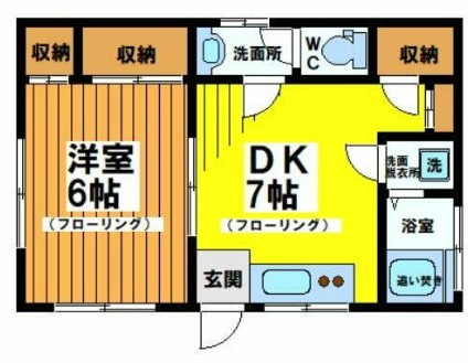 ハウスワタナベの間取り