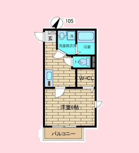 BIARRITZ Ⅱの間取り