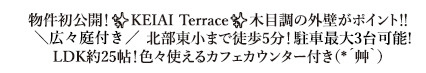 仲介手〇料不要　KEIAIスターTERRACE北区鶴羽田１期【北部東小・北部中】の周辺