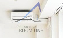 サンピエス根津の設備|エアコン付きです。