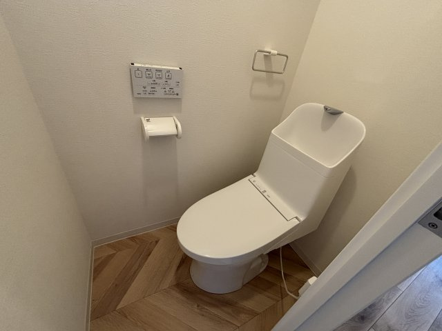 清潔感のあるトイレです★