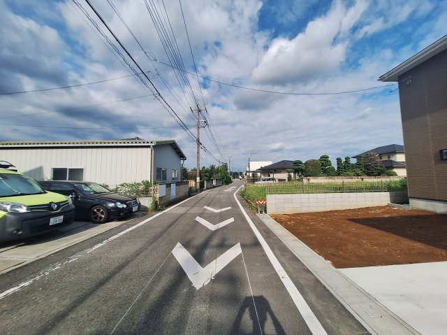 KIP高崎市乗附町1期新築の前面道路含む現地写真|現地撮影