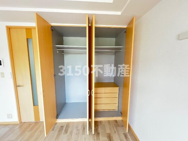 ダイアモンドヘッドの収納|クローゼット