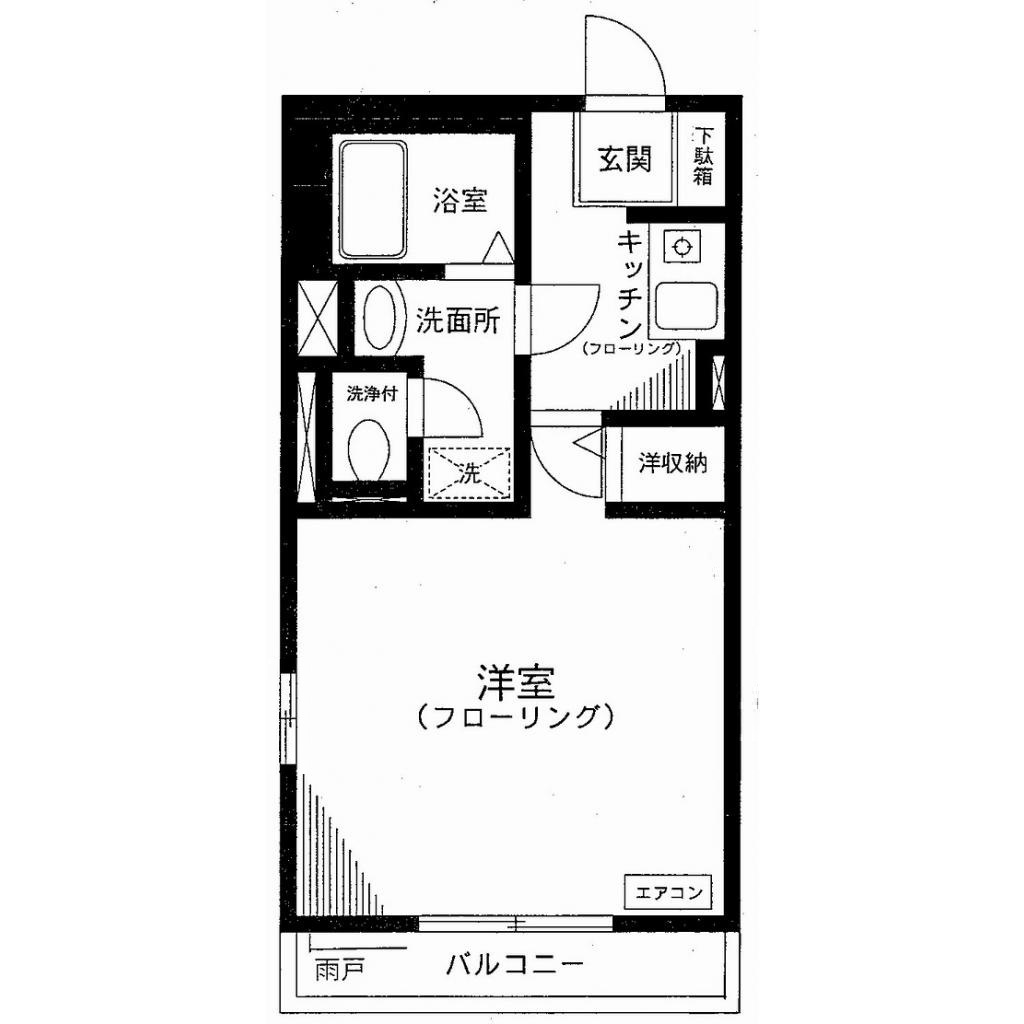 クレストパレスの間取り