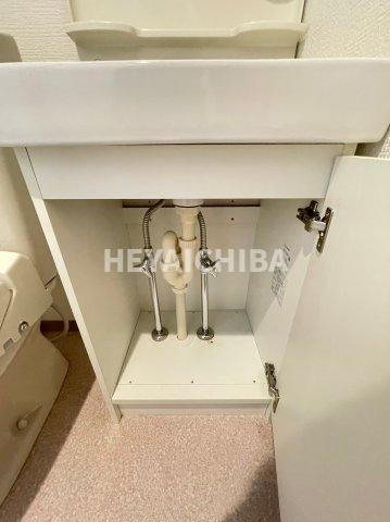 ラヴィエント三ノ輪パークサイドの洗面所|下部収納