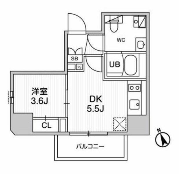 SYFORME江戸川橋の間取り